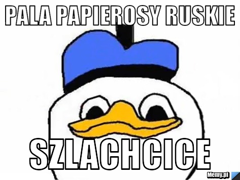 Pala papierosy ruskie szlachcice