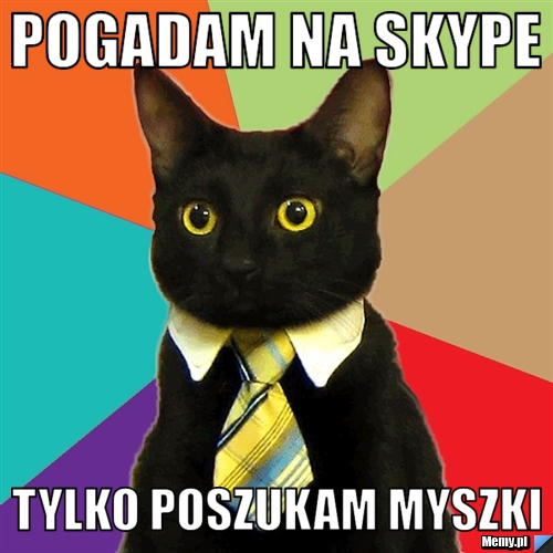 POGADAM NA SKYPE TYLKO POSZUKAM MYSZKI