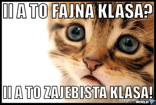 II A to fajna klasa? II A to ZAJEBISTA KLASA!