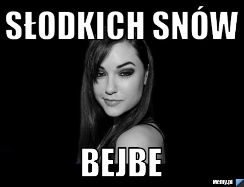 Słodkich snów BEJBE 