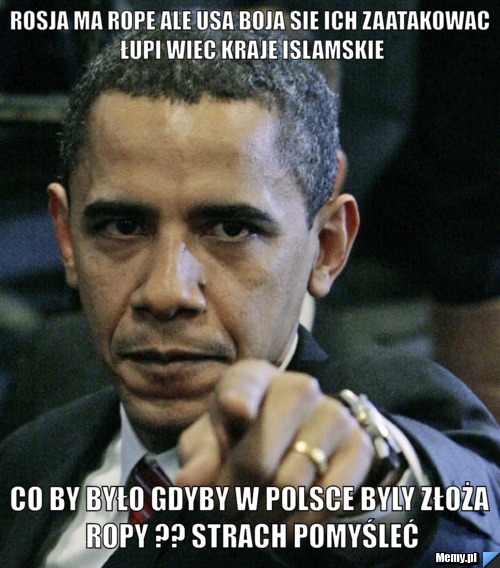 Rosja ma rope ale usa boja sie ich zaatakowac łupi wiec kraje islamskie co by było gdyby w polsce byly złoża ropy ?? strach pomyśleć