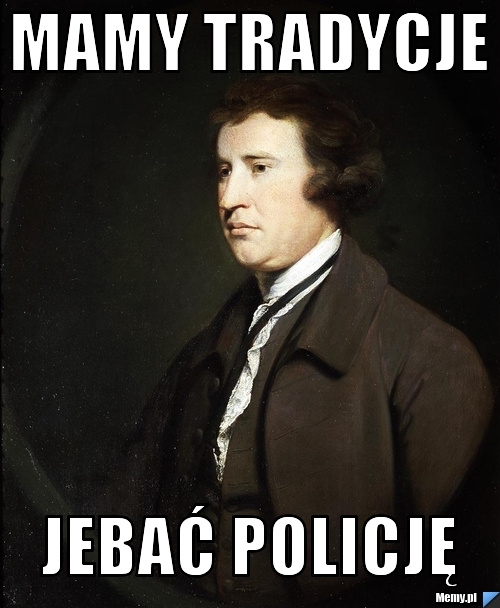 Mamy tradycje jebać policję