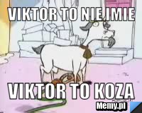 Viktor to nie imie Viktor to koza