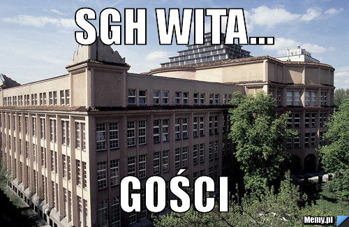 SGH wita... gości