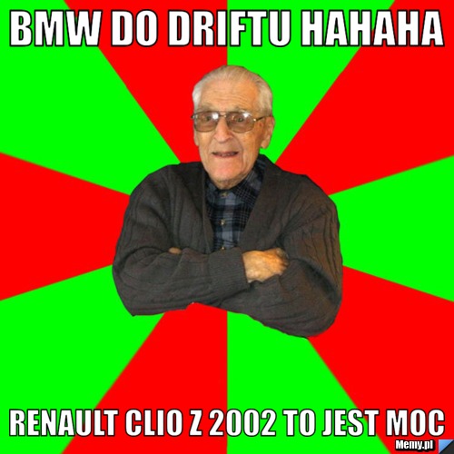 BMW DO DRIFTU HAHAHA RENAULT CLIO Z 2002 TO JEST MOC