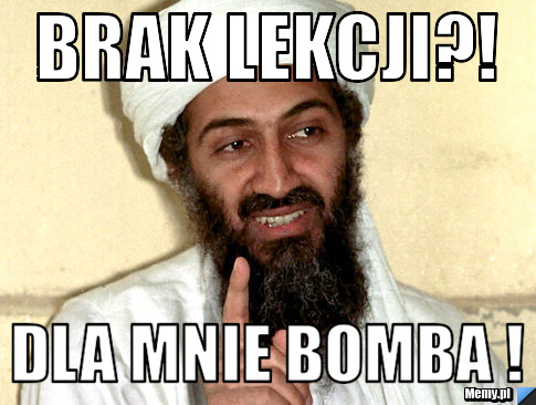 BRAK LEKCJI?! Dla mnie bomba !