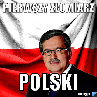 Pierwszy złomiarz  Polski