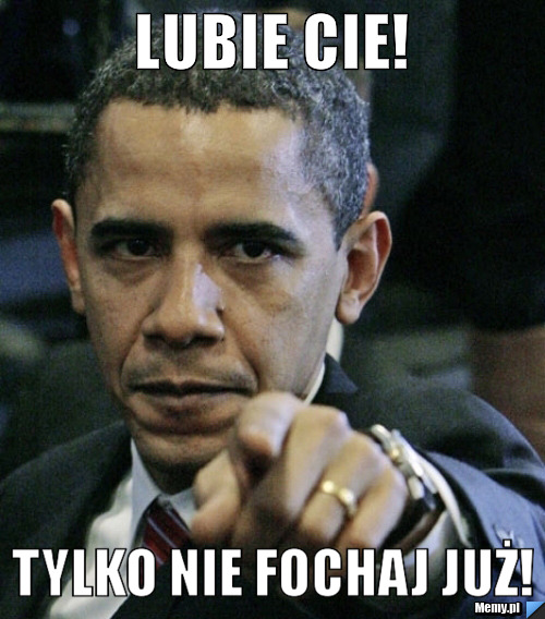 Lubie Cie! tylko nie fochaj już!