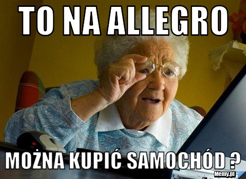 To na allegro  można kupić samochód ?