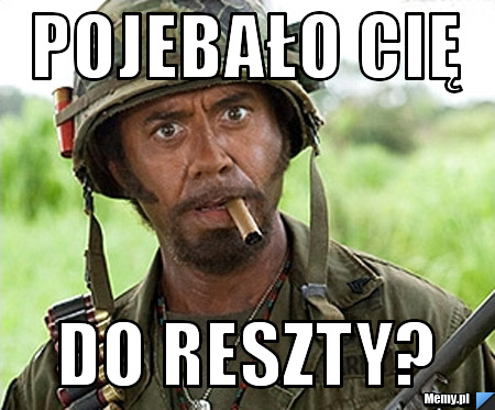 Pojebało Cię Do Reszty?