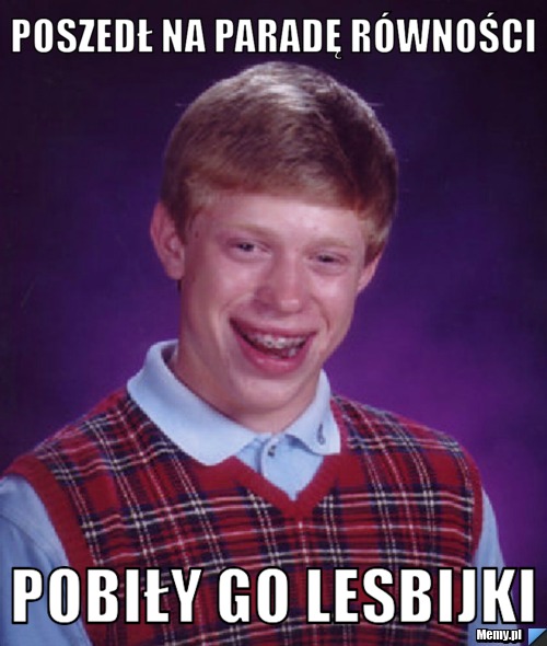 Poszedł na paradę równości pobiły go lesbijki