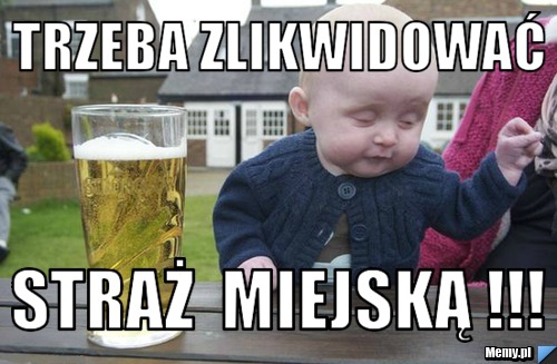 TRZEBA zlikwidować  STRAż  Miejską !!!