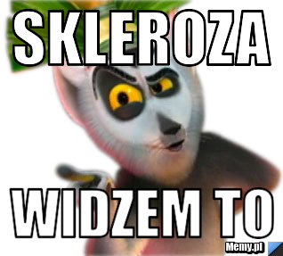 Skleroza widzem to