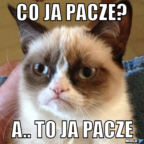 Co ja pacze? a.. to ja pacze