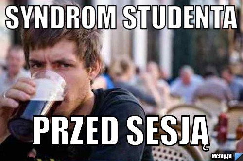 Syndrom studenta przed sesją