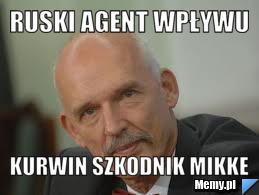 Ruski agent wpływu kurwin szkodnik mikke