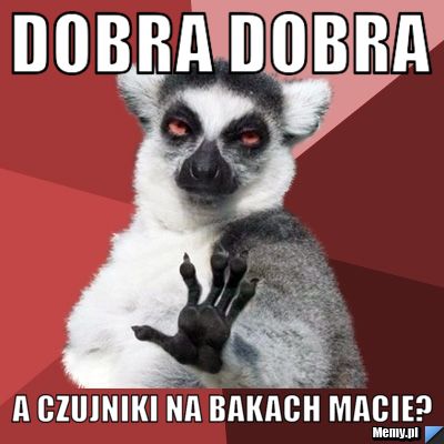 Dobra Dobra a czujniki na bakach macie?