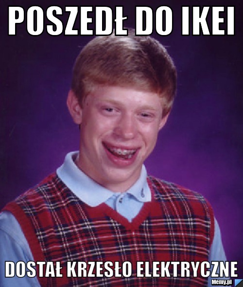 POSZEDŁ DO IKEI DOSTAŁ KRZESŁO ELEKTRYCZNE