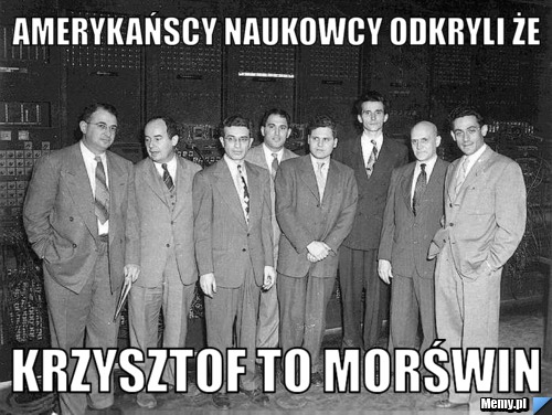 Amerykańscy naukowcy odkryli że Krzysztof to morświn