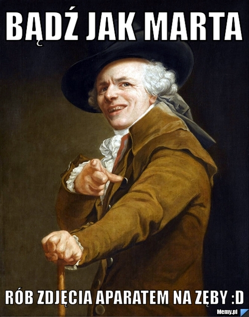 Bądź jak Marta rób zdjęcia aparatem na zęby :D