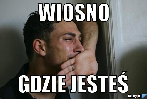 Wiosno  gdzie jesteś