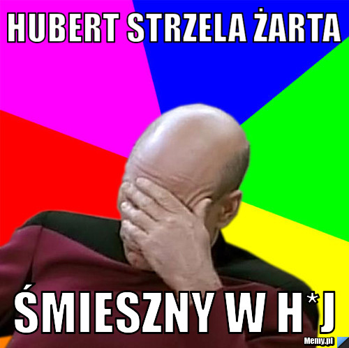 Hubert strzela żarta śmieszny w h*j
