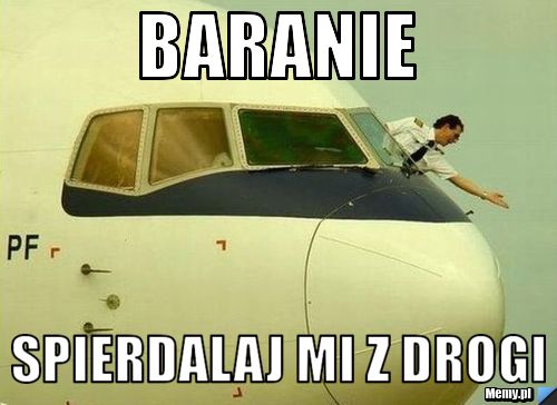 Baranie  spierdalaj mi z drogi 