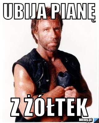 Ubija pianę z żółtek