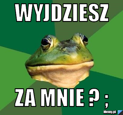 Wyjdziesz za mnie ? ;