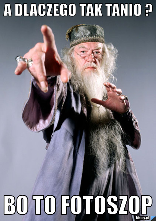 A dlaczego tak tanio ? Bo to fotoszop 