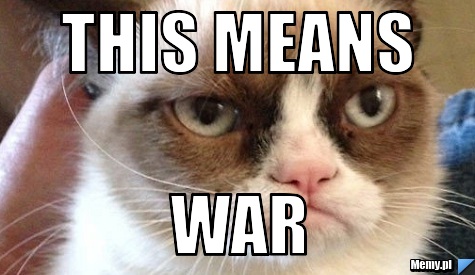 This means WAR