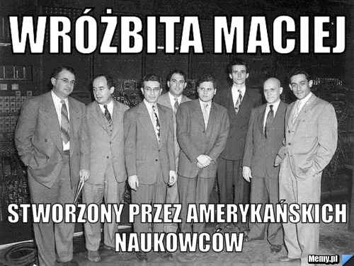 Wróżbita maciej stworzony przez amerykańskich naukowców