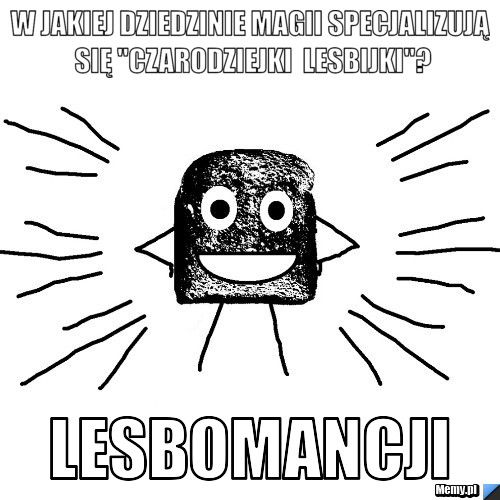 W jakiej dziedzinie magii specjalizują się "Czarodziejki  Lesbijki"? Lesbomancji