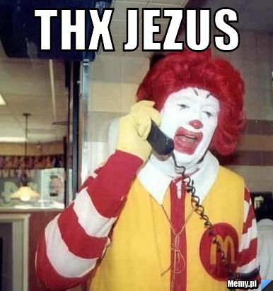 THX JEZUS  