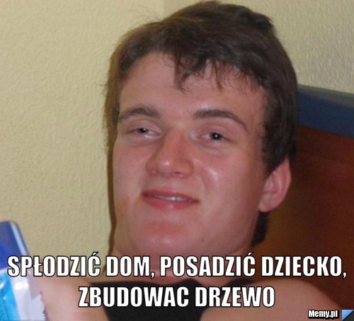  spłodzić dom, posadzić dziecko, zbudowac drzewo 