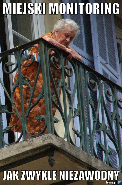 Miejski monitoring  jak zwykle niezawodny 