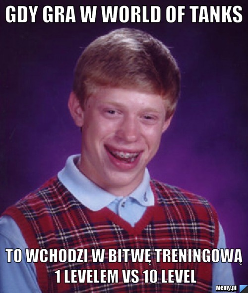 GDY GRA W WORLD OF TANKS  TO WCHODZI W BITWĘ TRENINGOWĄ 1 LEVELEM VS 10 LEVEL