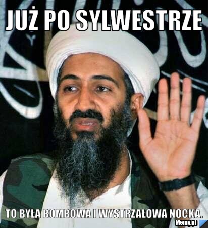 Już po sylwestrze To była bombowa i wystrzałowa nocka.