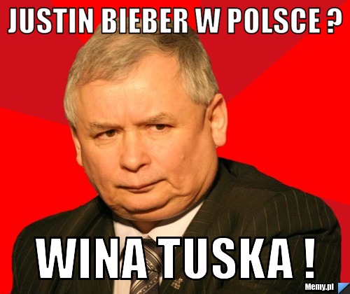 Justin Bieber w polsce ? wina tuska !