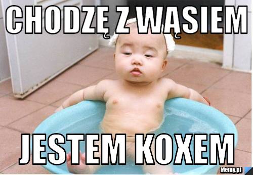 Chodzę z Wąsiem Jestem koxem