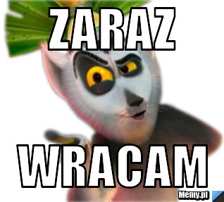 Zaraz  wracam