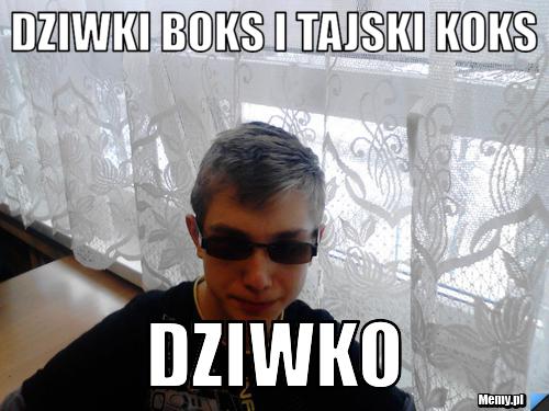 Dziwki boks i tajski koks dziwko