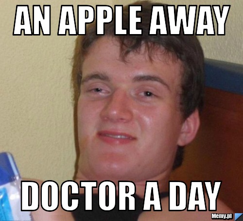 An apple away doctor a day
