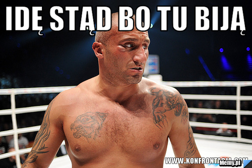 Idę stąd bo tu biją 