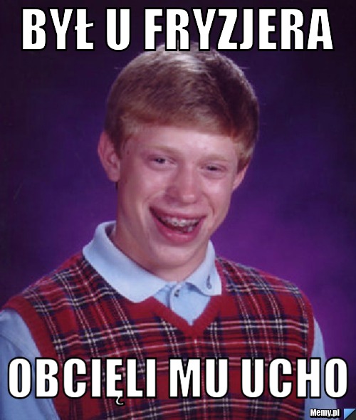 BYŁ U FRYZJERA OBCIĘLI MU UCHO