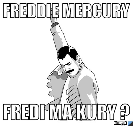 Freddie mercury  fredi ma kury ?