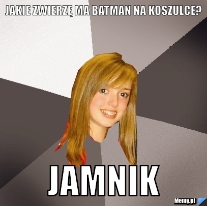 Jakie zwierzę ma batman na koszulce? jamnik