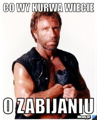Co wy kurwa wiecie o zabijaniu