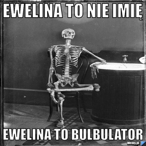 Ewelina to nie imię ewelina to bulbulator