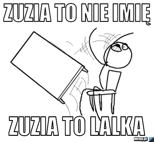 Zuzia to nie imię Zuzia to lalka